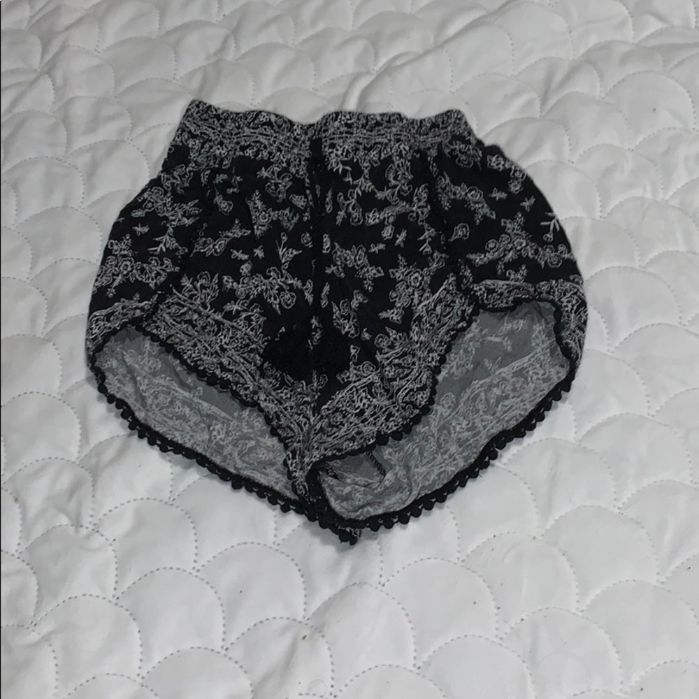 XS booty shorts